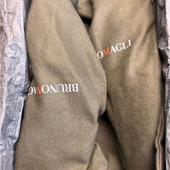 Bruno Magli MADE IN ITALY Black Oxford Shoes High Gloss Finish - Picture 6 of 8